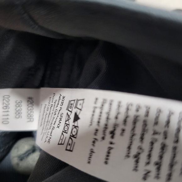 Spanx Twill Shorts 6" with Pockets Hazy Blue Grey Size XS - Picture 10 of 13